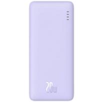 baseus 20w power bank - Baseus Airpow 10000mAh 20W (Violetinė) - 1 nuotrauka