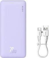 baseus 20w power bank - Baseus Airpow 10000mAh 20W (Violetinė) - 3 nuotrauka