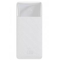 baseus 20w power bank - Baseus Bipow, 10000mAh, 20W, Balta (White) - 3 nuotrauka
