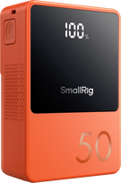 SmallRig 4871 V-Mount Mini VB50 3400 mAh Oranžinė (Orange)
