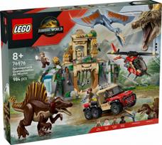 spinosaurus - LEGO Jurassic World Spinosaurus and Quetzalcoatlus escape by flying 76976 - 3 nuotrauka