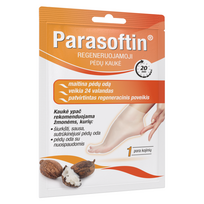 PARASOFTIN regeneruojamoji pėdų kaukė, 1 pora