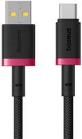 Baseus Dura USB Type A į Type C 60W greitojo įkrovimo kabelis 2 m Juodas, Raudonas (Black, Red)