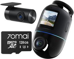 70mai omni 4k - 70Mai Omni X800 4K set Juoda (Black) + 70mai SD 128GB - 2 nuotrauka