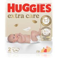 huggies sauskelnes 3 - Huggies Extra Care, 2 dydis, 3-6 kg, 24 vnt. - 1 nuotrauka