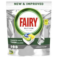 fairy kapsules - Indaplovių kapsulės Fairy Platinum All in One Lemon, 55 vnt. - 2 nuotrauka