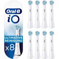 oral b galvute - Oral-B iO Ultimate Clean, balta (White), 8 vnt. - 1 nuotrauka