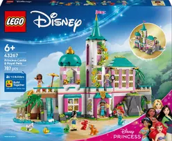 lego castle - LEGO Disney Princesės pilis ir karališkieji augintiniai 43267 - 1 nuotrauka