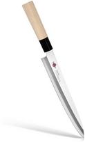 hanzo peilis - Fissman Yanagiba peilis Kensei Hanzo, 24 cm, plienas - 3 nuotrauka