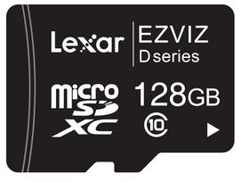 atminties korteles 128 - Atminties kortelė EZVIZ CS-CMT-CARDT128G-D 128GB Micro SDXC Klasė 10 - 1 nuotrauka