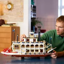lego 21356 - LEGO Ideas Upių garlaivis 21356 - 2 nuotrauka