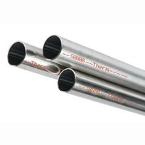 cinkuotas vamzdis 3m - Cinkuotas plieninis vamzdis SANHA-Therm, DN15 x 1,2 mm, 6 m - 2 nuotrauka