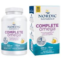 omega 3 180 - NORDIC NATURALS Complete Omega 3,6,9, Citrina (Lemon) - 180 kapsulių - 1 nuotrauka