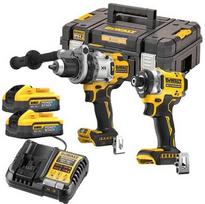 5 ah powerstack - DeWALT Combo DCD1007 + DCF860, 18V, 2x5,0Ah POWERSTACK, [DCK2200H2T-QW] - 1 nuotrauka