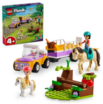 priekaba zirgami - LEGO Friends Žirgo ir ponio priekaba 42634 - 2 nuotrauka