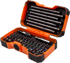 torx atsuktuvu rinkinys - Bahco Antgalių rinkinys 59/S54BC, 54 vnt. - 2 nuotrauka