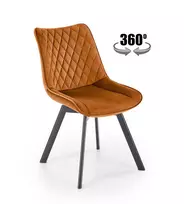 cinamonas - Valgomojo kėdė Halmar K520, cinamoninė (Cinnamon) - 2 nuotrauka