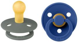 BIBS Colour Round, 0-6 mėn., Pušis (Pine)/Kornflower, 1 vnt.