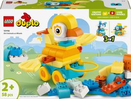 lego 3 in 1 - LEGO DUPLO Gyvūnai ant ratukų „trys viename“ 10448 - 1 nuotrauka