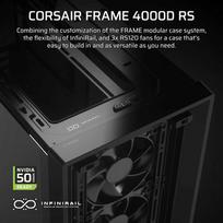 frame 4000d - Corsair Frame 4000D RS Juodas (Black) - 1 nuotrauka
