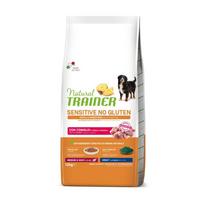 trainer sensitive triusiena - Natural Trainer Sensitive Plus Adult Medium & Maxi Rabbit 3 kg - 2 nuotrauka