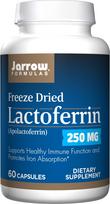 laktoferinas - Jarrow Formulas Laktoferinas 250 mg, 60 kapsulių - 2 nuotrauka