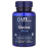 life extension - LIFE EXTENSION Glicinas 1000 mg, 100 kapsulių - 1 nuotrauka
