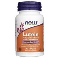 lutein - Now Foods Liuteinas 10 mg, 60 minkštųjų gelių/kapsulių - 1 nuotrauka