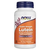 liuteinas - NOW FOODS Dvigubo stiprumo liuteinas 20 mg, 90 kapsulių - 1 nuotrauka