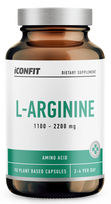 l.argininas - ICONFIT L-Argininas 1100 mg, 90 kapsulių - 2 nuotrauka