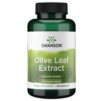 olive leaf - SWANSON Alyvuogių lapų ekstraktas 500 mg, 120 kapsulių - 2 nuotrauka