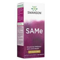 s adenozilo metioninas - SWANSON SAMe (S-adenozilmetioninas) 200 mg, 60 tablečių - 2 nuotrauka