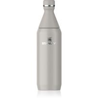 nerudijancio plieno puodelis - Stanley The All Day Slim Bottle, 0.6 l, blizgiai šviesiai pilkas (Ash Gloss) - 2 nuotrauka