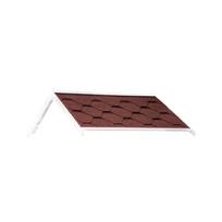 4IQ Stogo čerpelės „LUKA“ (Raudonos - Red), 100 cm, Ø 31.7 cm, 3 m²