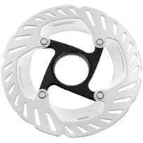 shimano xt stabdziai - Shimano RT-CL800 Ice-Tech Freeza 140 mm Center-Lock stabdžių diskas, Sidabrinis (Silver) - 2 nuotrauka