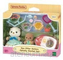 snorkel - Sylvanian Families Sea Otter Sisters Splashy Nardymo Rinkinys (5804) - 1 nuotrauka