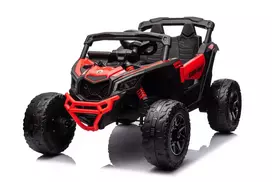 ramiz buggy - Elektromobilis vaikams Can-am Maverick, raudonas (Red) - 2 nuotrauka