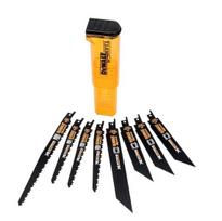 siaurapjuklis - Tiesinio pjūklo pjūklelių komplektas DeWalt DT99551-QZ, 8 vnt. - 1 nuotrauka