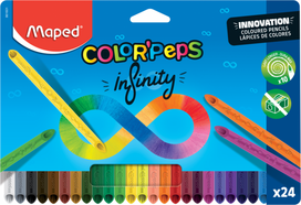 Maped Infinity pieštukai, 24 spalvos (24 colors)