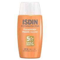 isdin nuo saules veidui - ISDIN FUSION WATER MAGIC GLOW SPF50, 50ml - 2 nuotrauka