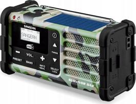 dab radio - SANGEAN MMR-88 DAB+ Kamufliažinis (Camouflage) - 1 nuotrauka