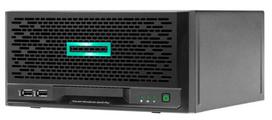 micro tower - Hewlett Packard Enterprise Server ProLiant MicroServer Gen10 Plus v2 E-2314 4 branduoliai (4-core) 16GB-U VROC 4LFF-NHP 180W išorinis PS (External PS) - 2 nuotrauka
