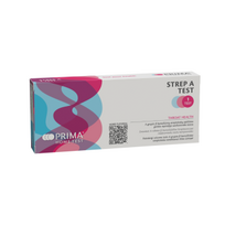 streptokoko testas - PRIMA STREP A streptokokų aptikimo gerklės tepinėlyje testas, 1 vnt. - 3 nuotrauka