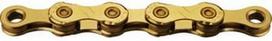 dviracio pavara - KMC Chain X12 Ti-N x 126L Gold - 1 nuotrauka