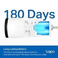 tp link tapi - TP-Link Tapo C410 3MP (Balta/White) - 8 nuotrauka