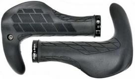 Velo Prox Vairo rankenėlės ProX VLG-1839AD2-L su Bar-Ends 140mm Lock-on Juodas (Black)
