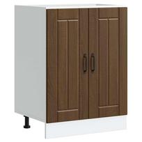 vidaXL Kitchen Bottom Cabinet Lucca, Rudas ąžuolas (Oak)