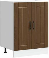 virtuvines spinteles kriaukle - vidaXL Kitchen Bottom Cabinet Lucca, Rudas ąžuolas (Oak) - 2 nuotrauka