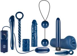 sekso prekes - You2Toys Vidurnakčio mėlynė (Midnight Blue) sekso prekių rinkinys - 1 nuotrauka