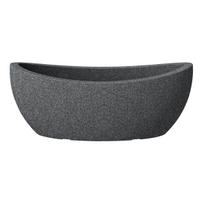 Gėlių vazonas Scheurich Schwarz-Granit 55371, plastikinis, 58 x 24 cm, Tamsiai pilka (Dark Grey)